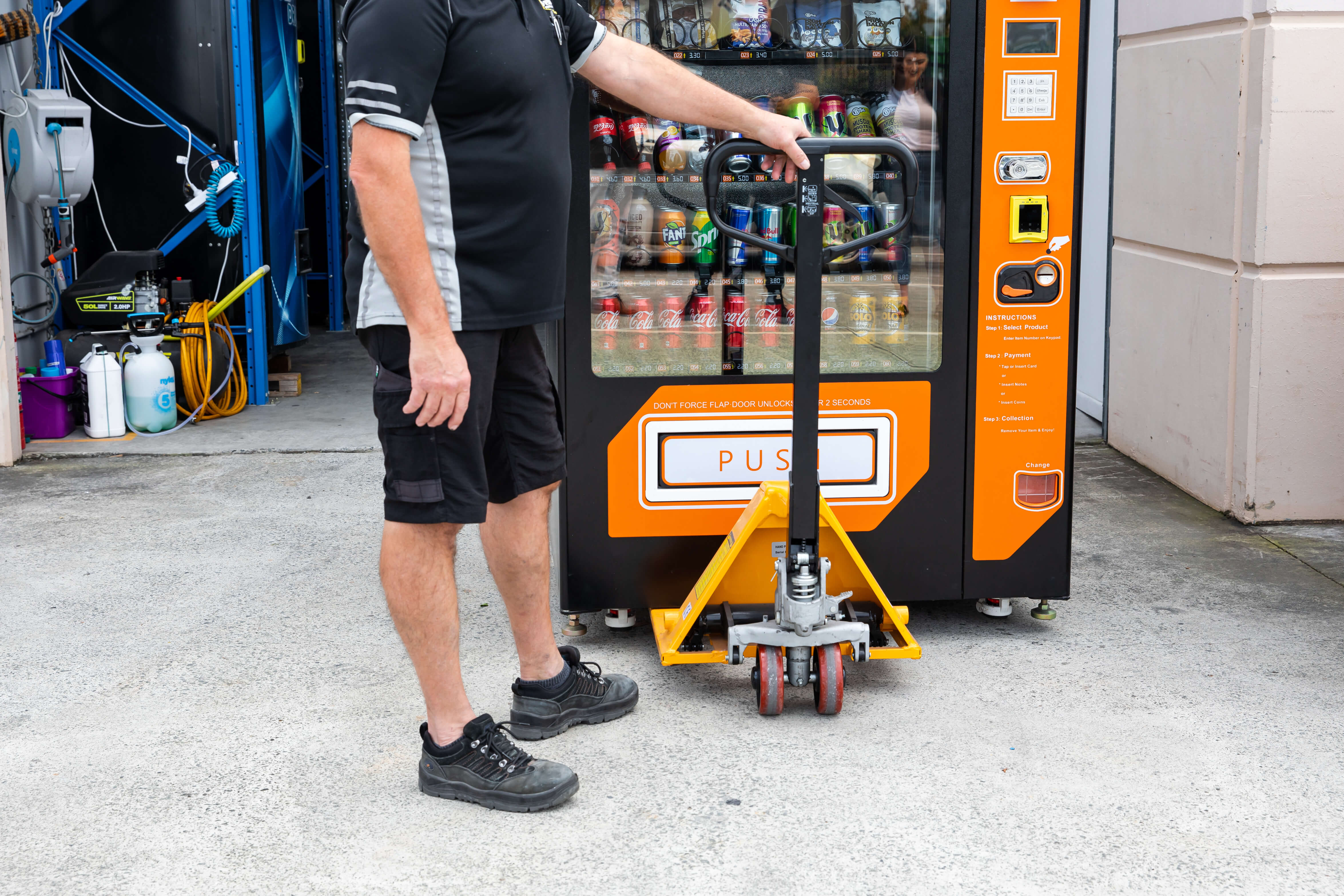 What is a vending machine?