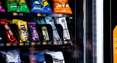 Combination Drink And Snack Vending Machines
